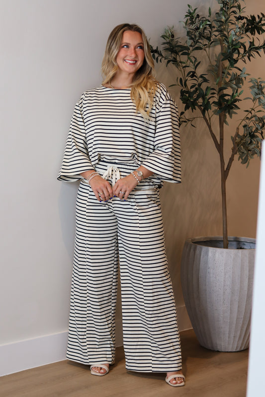 Zuri Striped Trousers