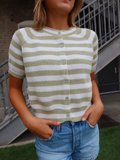 Regan Striped Sweater