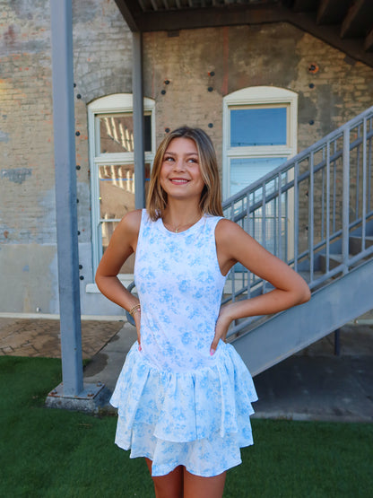 Sweetheart Athletic Mini Dress/Romper