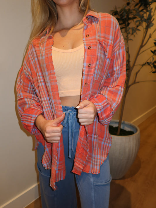 Cover me Up Button Down