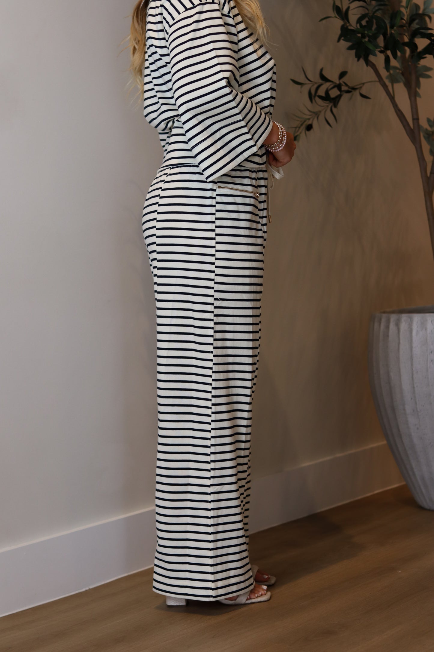Zuri Striped Trousers