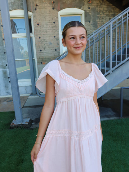 Clara Lace Maxi Dress