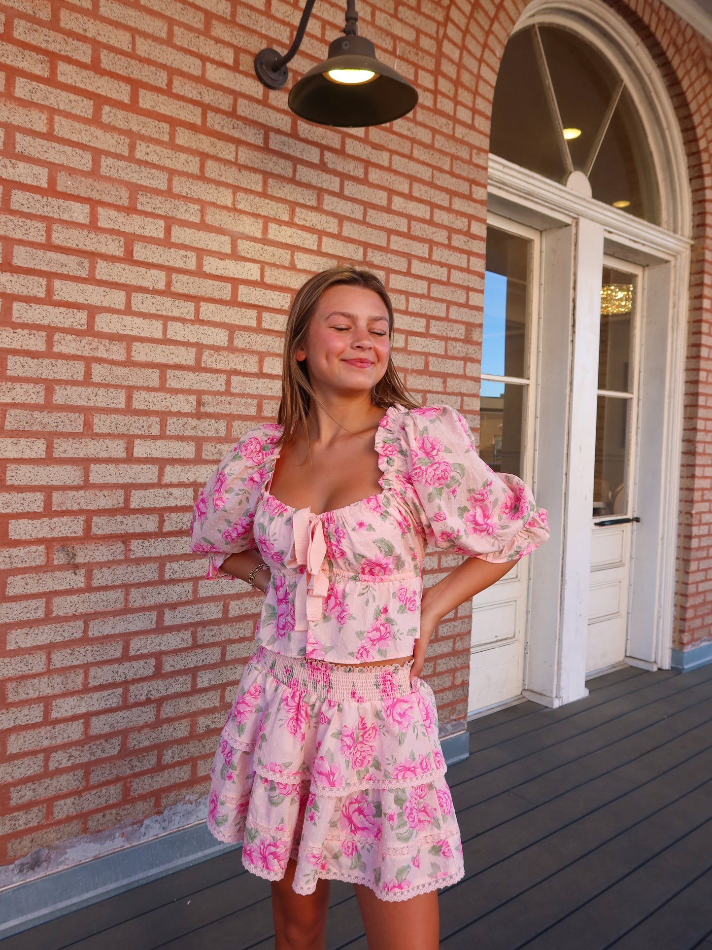 Spring Forward Floral Top