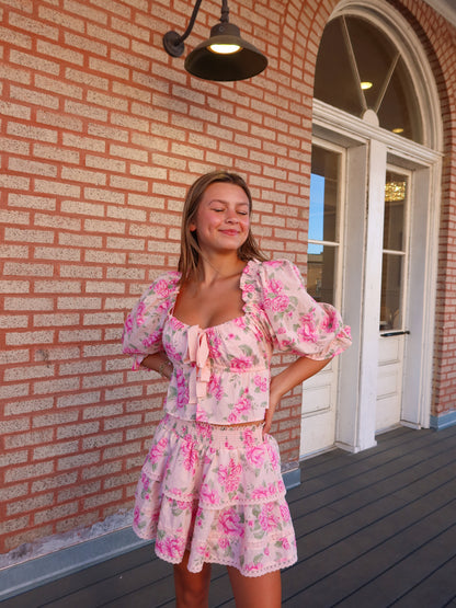 Spring Forward Floral Top