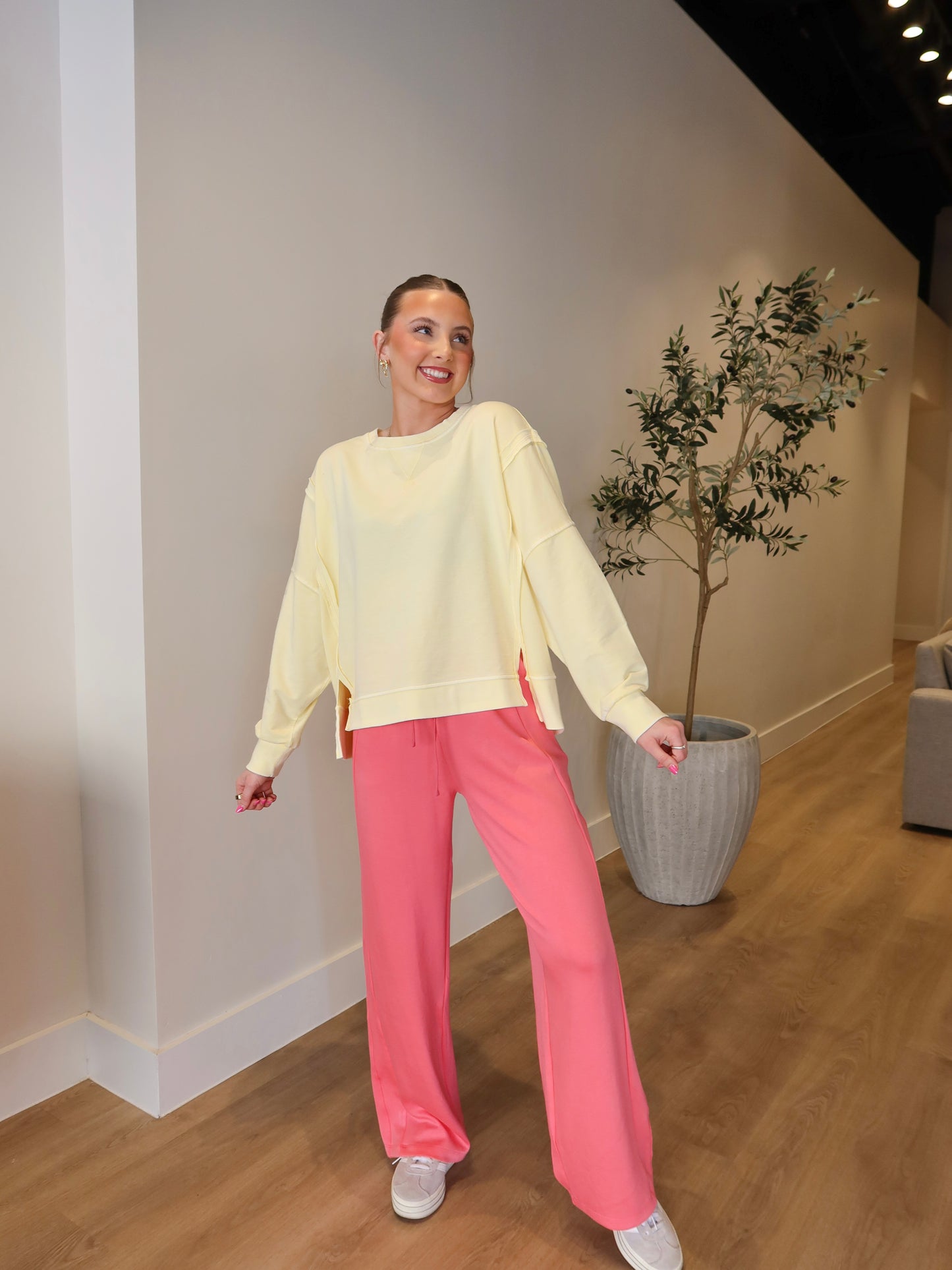 Daisy Long Sleeve - Butter Yellow