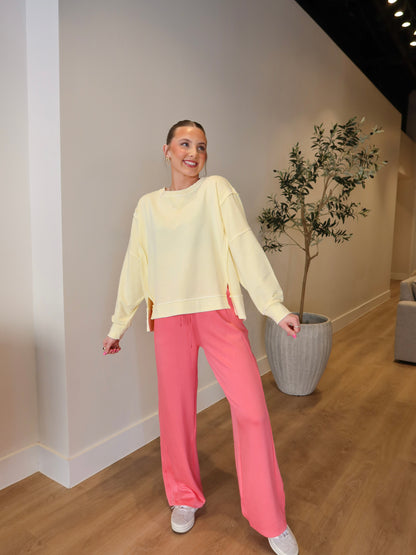 Daisy Long Sleeve - Butter Yellow