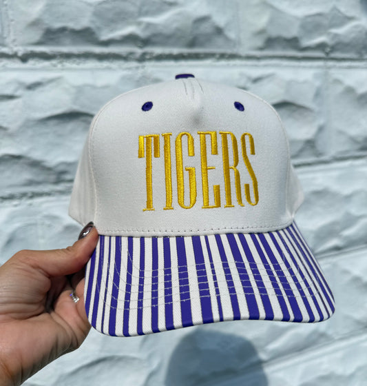 Tigers Stripe Trucker Hat