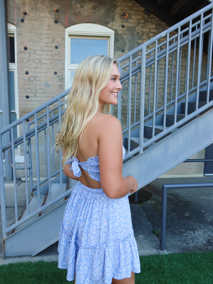 Roxy Ruffle Mini Dress