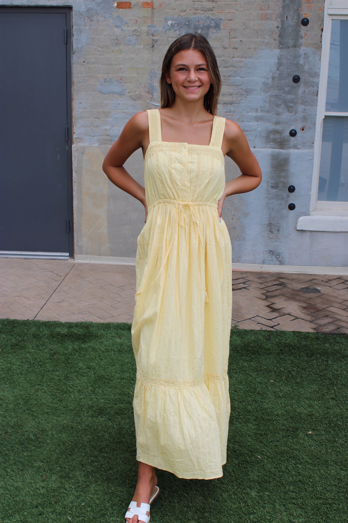 Pretty in Lace Midi Dress