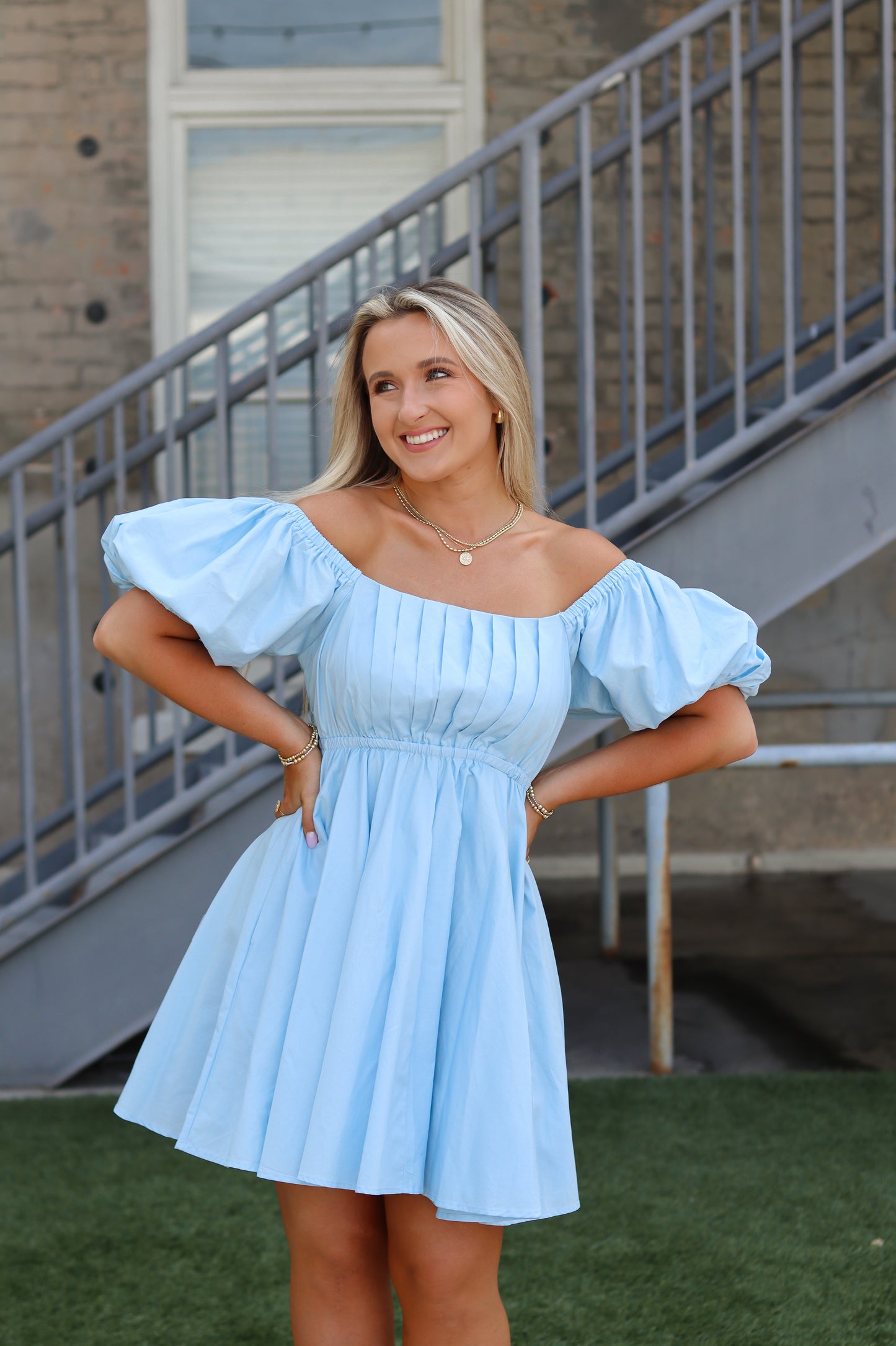 Skies Above Mini Dress