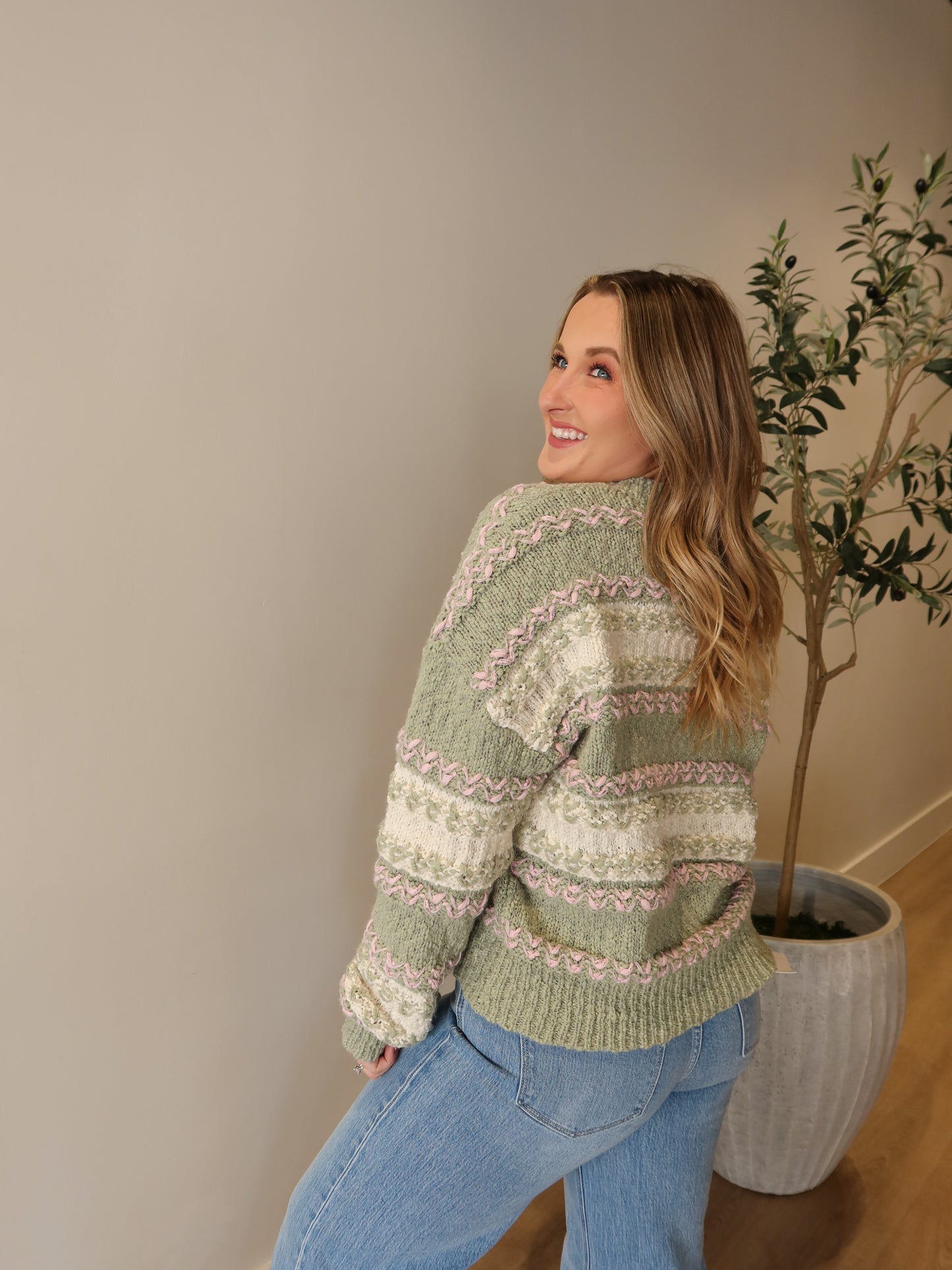 Sweetie Striped Sweater