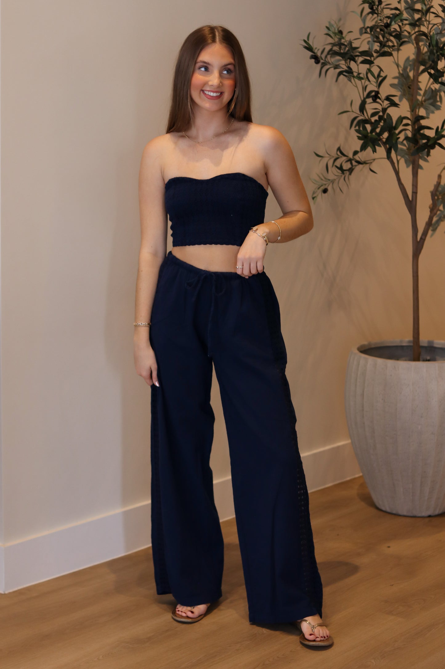 Hallie Crochet Pants