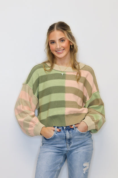 Luna Striped Sweater