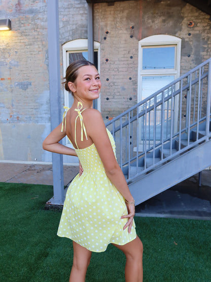Rhode Polka Dot Mini Dress