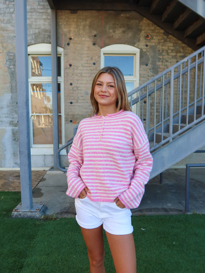 Liliana Striped Pullover