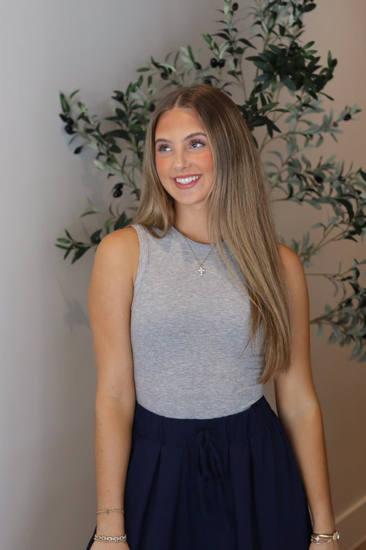 Luxe Bodysuit - Grey