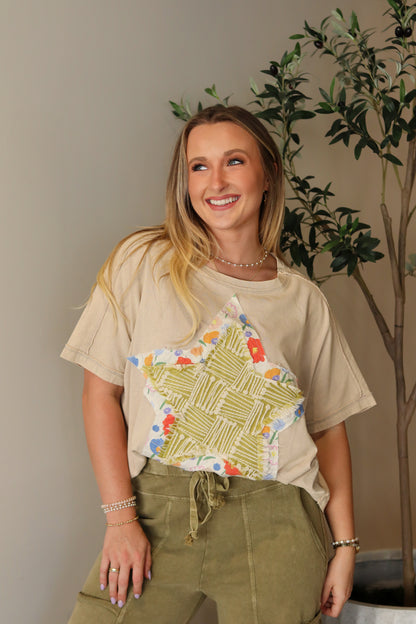 Stargirl Patchwork Tee