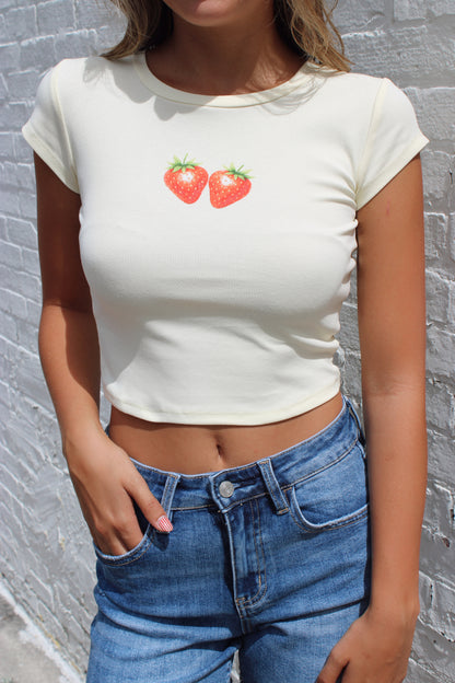 Sweet Pick Strawberry Tee