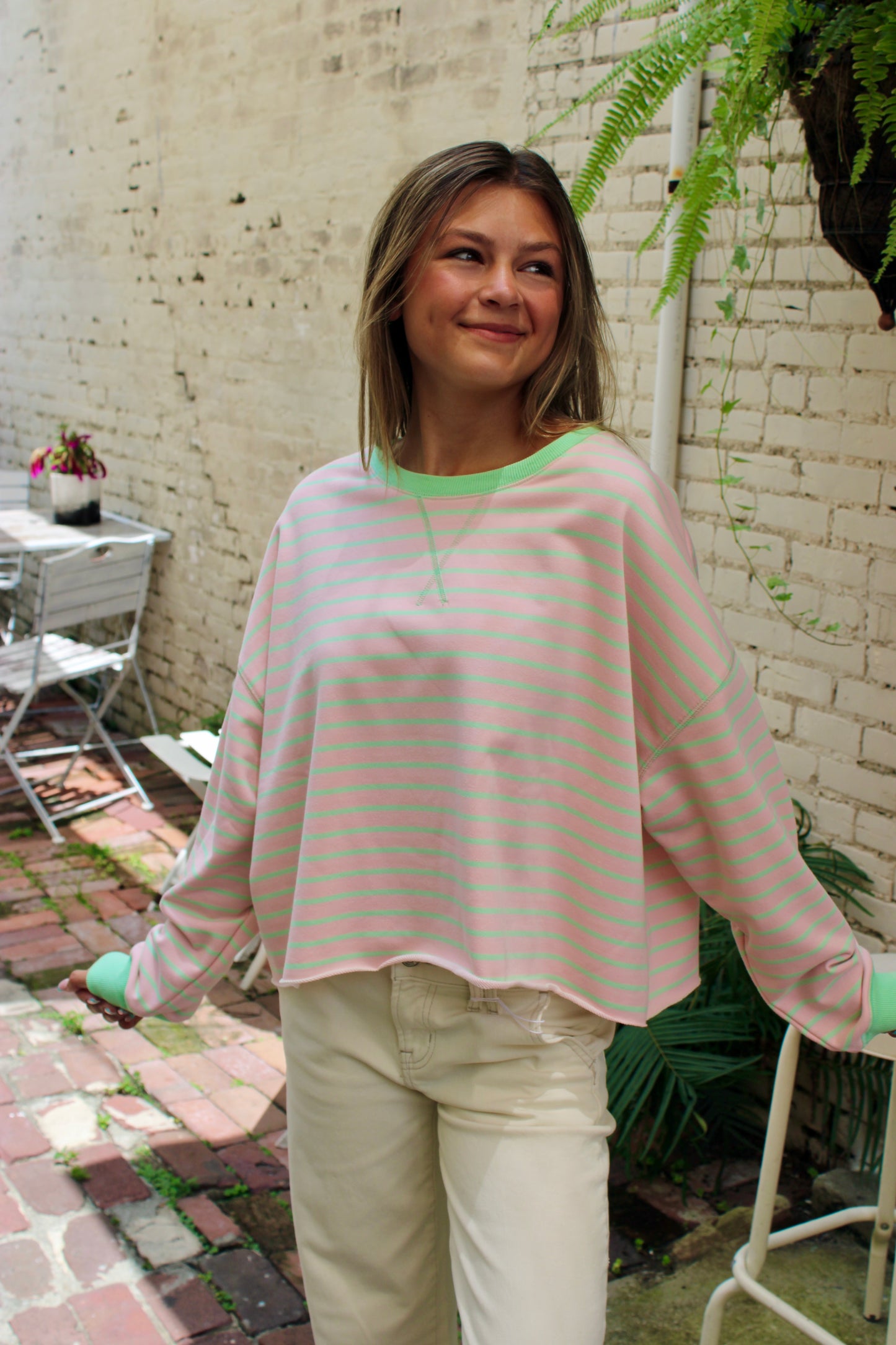 Lottie Striped Top