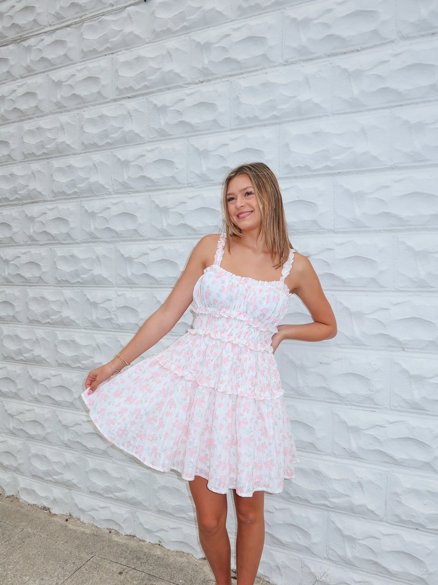 Full Bloom Mini Dress