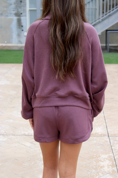 Mora  Knit Shorts - Cocoa