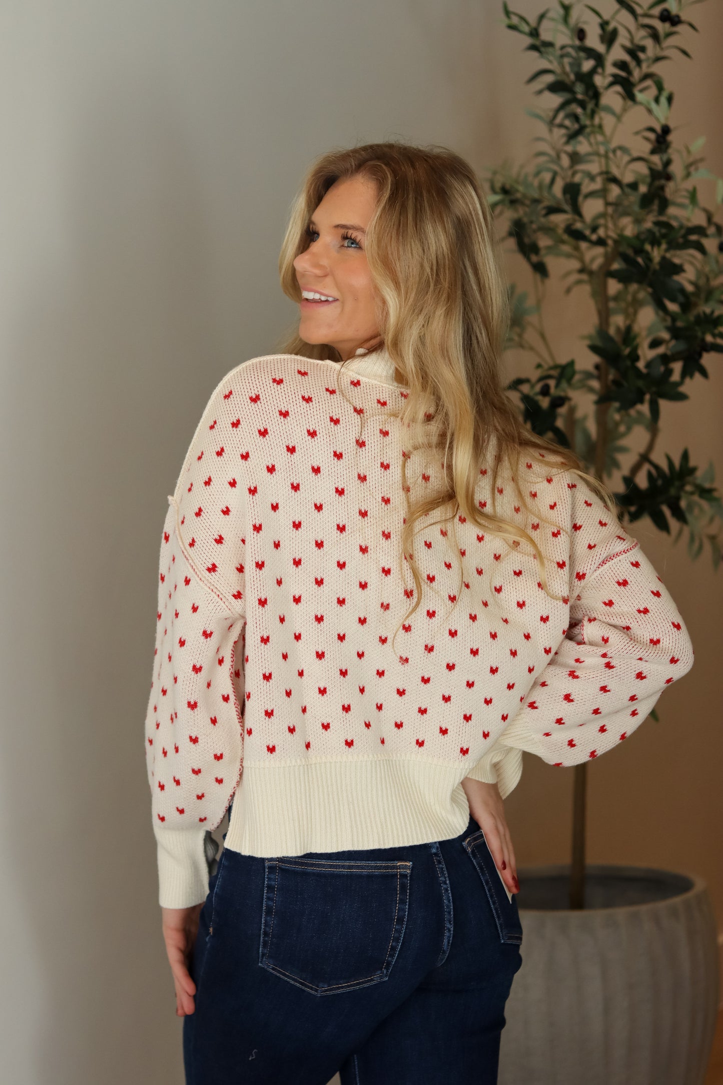 Holiday Hearts Sweater