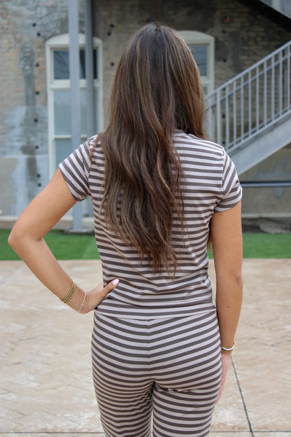 Sweet Haven Striped Baby Tee