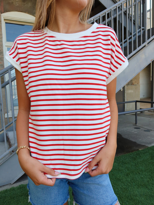 River Striped Tee