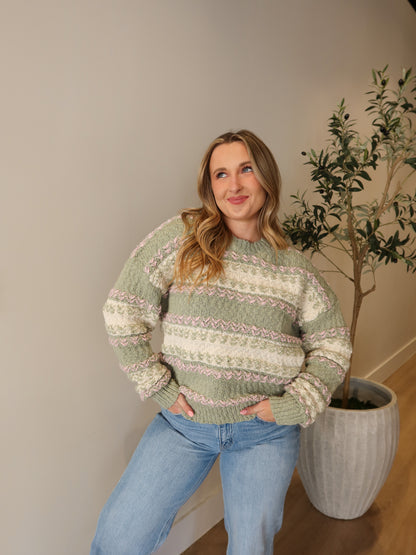 Sweetie Striped Sweater