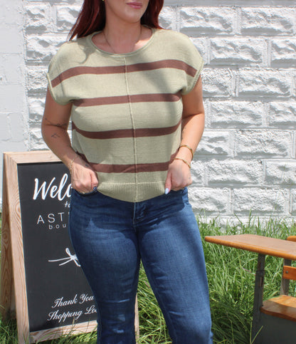 Kit Striped Knit Top