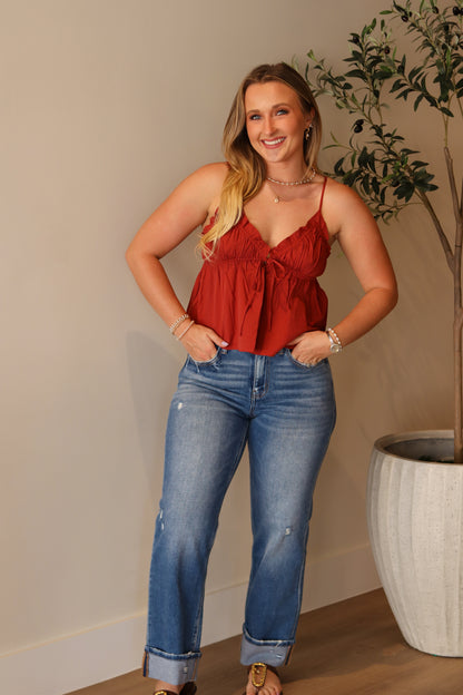 Madden Baby Doll Top