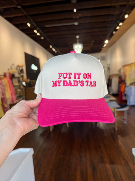 Dad’s Tab Trucker Hat