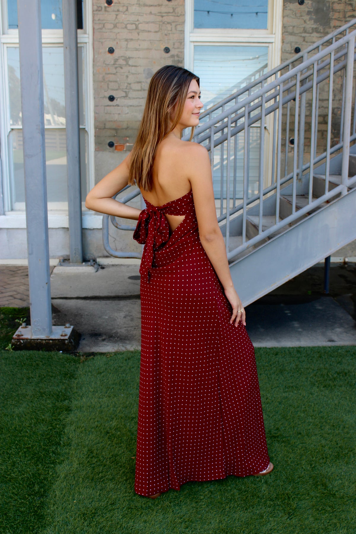 Noa Woven Maxi Dress
