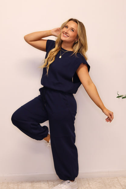 Terry Jogger Jumpsuit