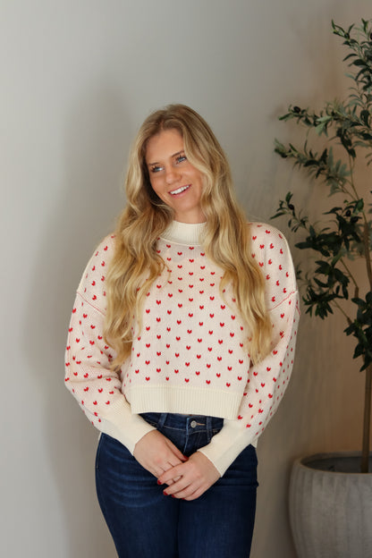 Holiday Hearts Sweater