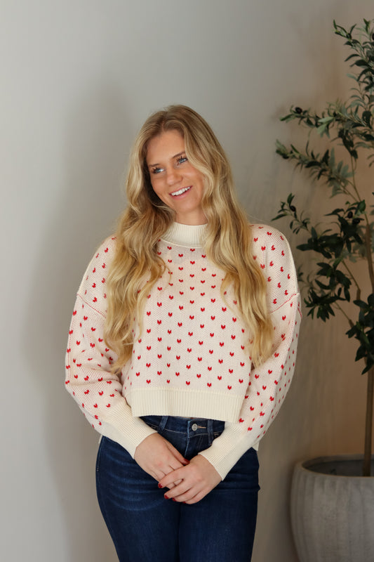 Holiday Hearts Sweater
