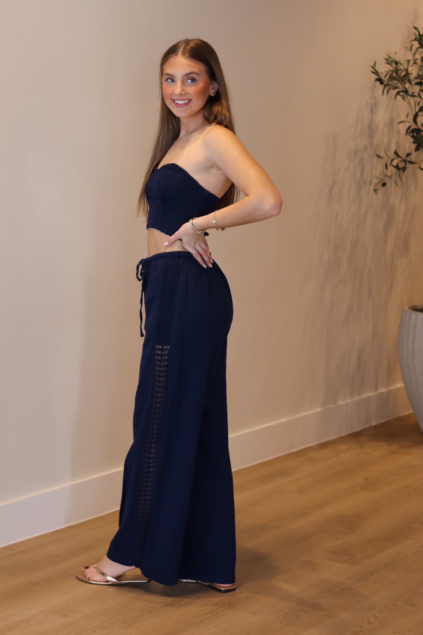 Hallie Crochet Pants