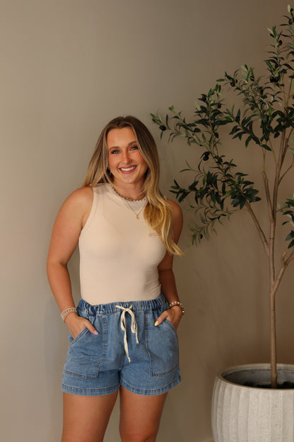 Luxe Bodysuit - Cream