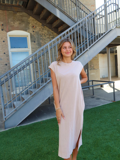 OTG Dress - Dark Taupe