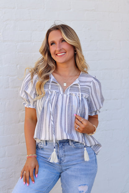 Camden Tassel Top