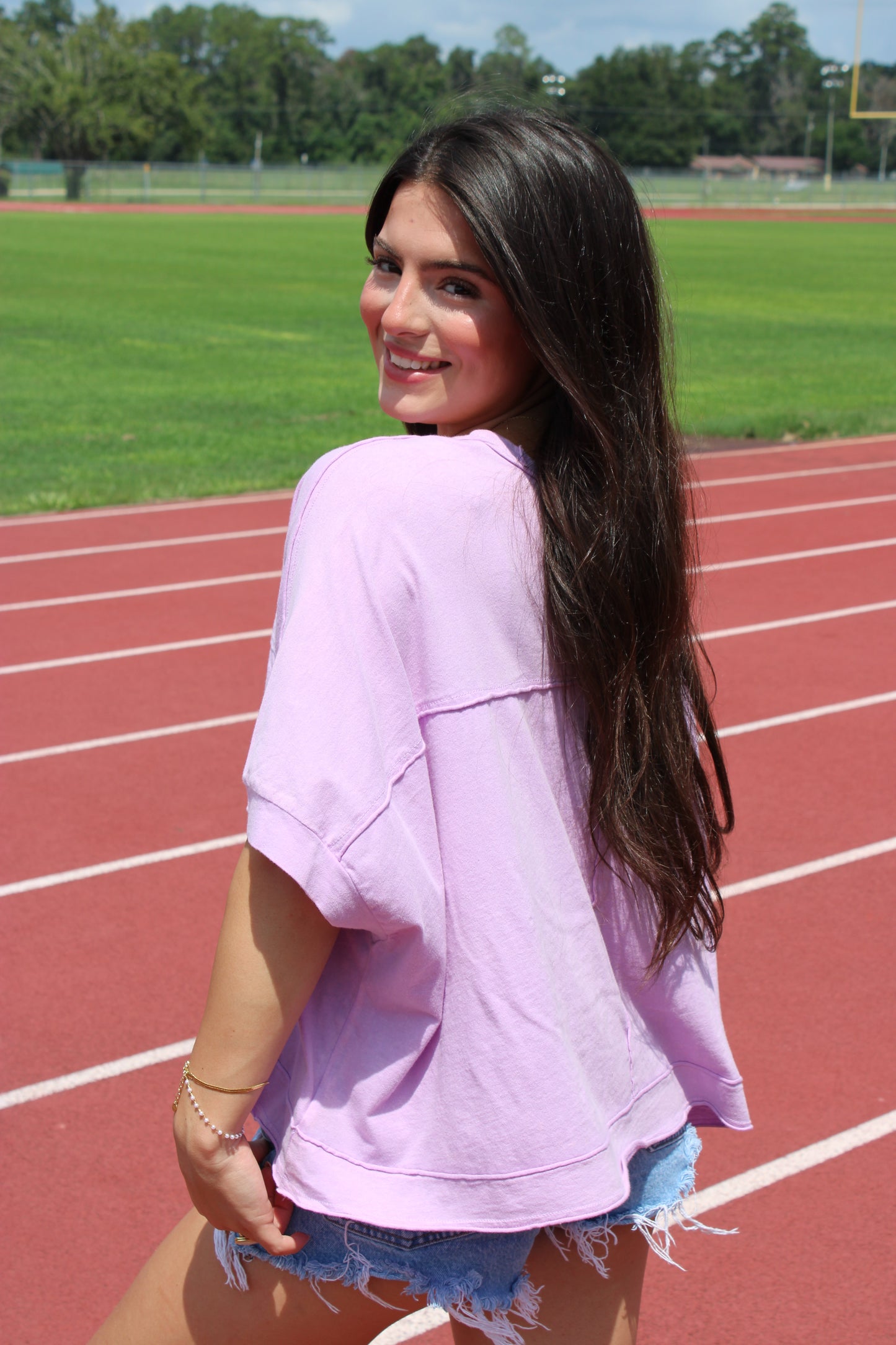 Season Essential Top - Lavender