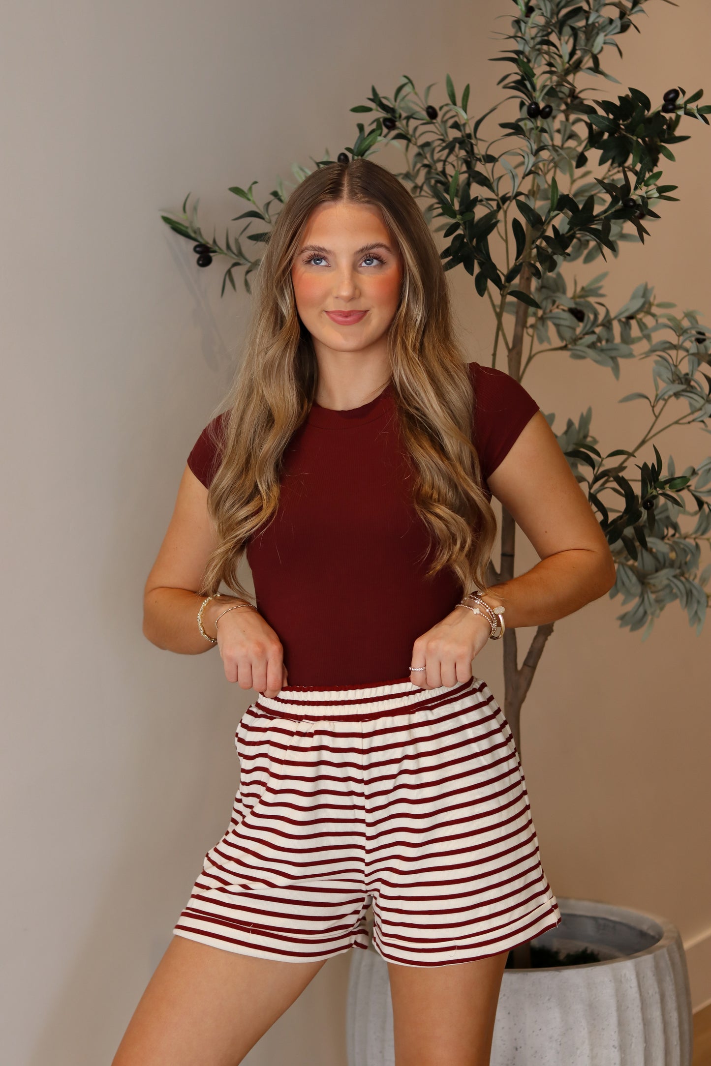 Kaylor Bodysuit - Oxblood