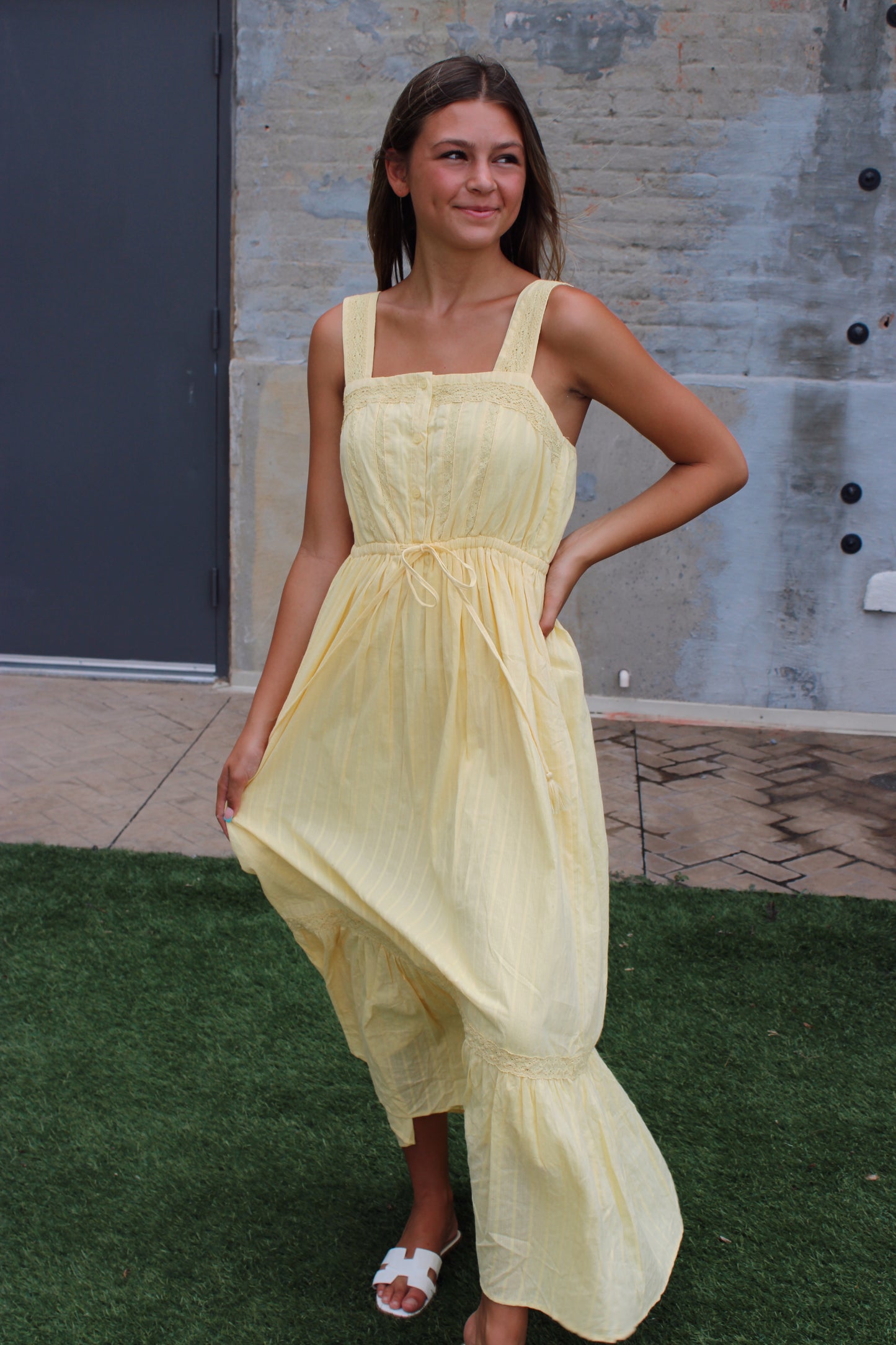 Pretty in Lace Midi Dress