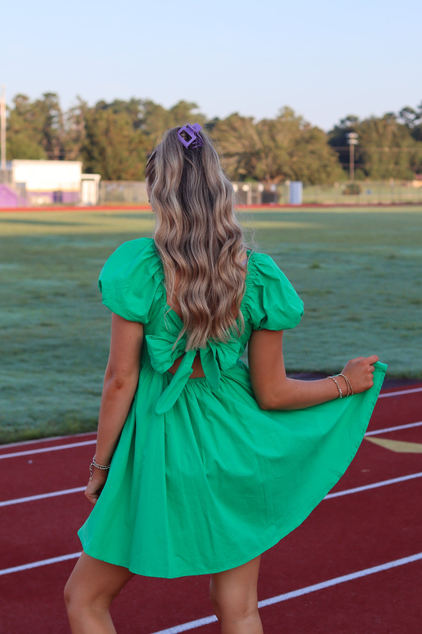 Sidelines Babydoll Dress