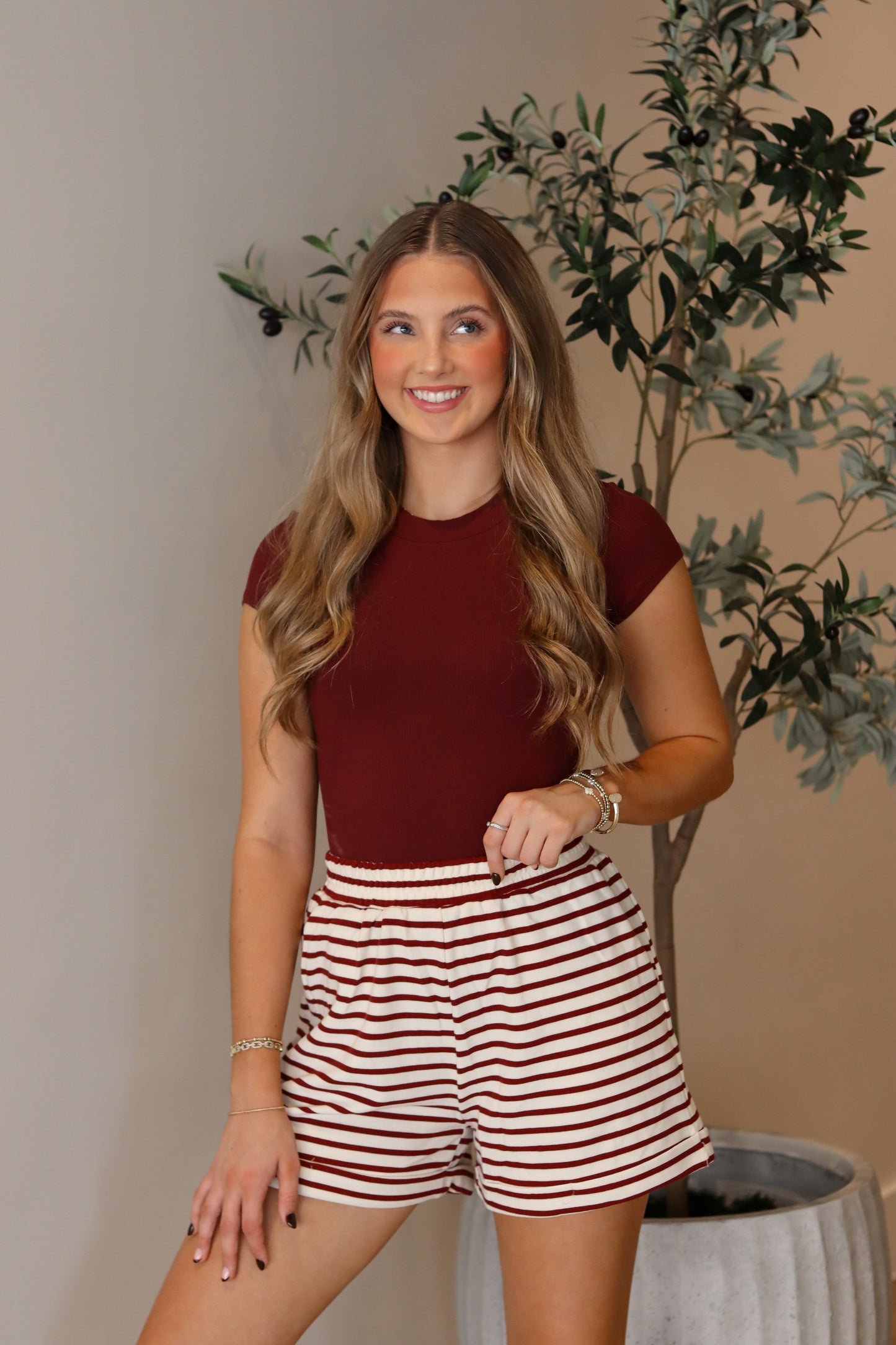 Kaylor Bodysuit - Oxblood