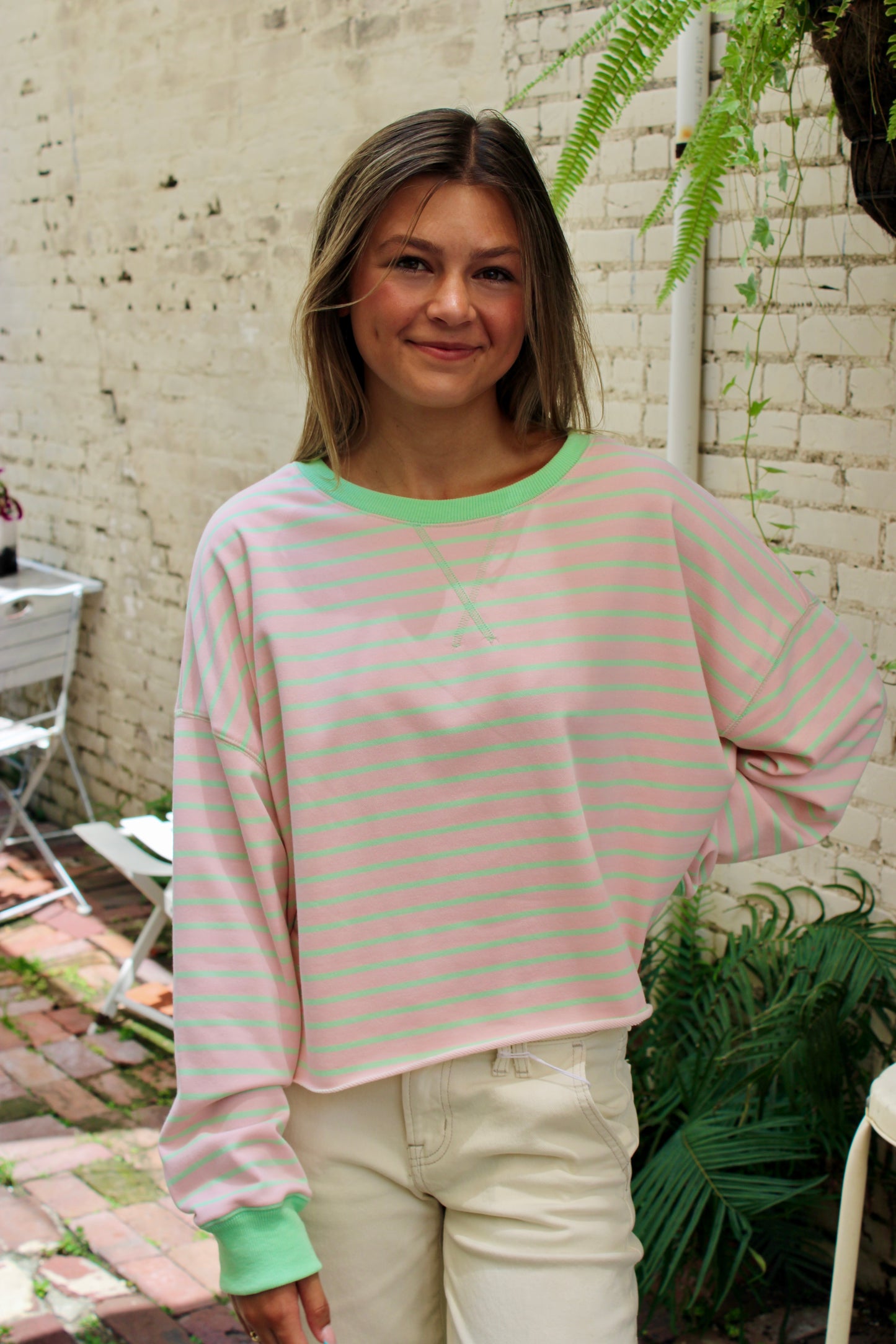 Lottie Striped Top