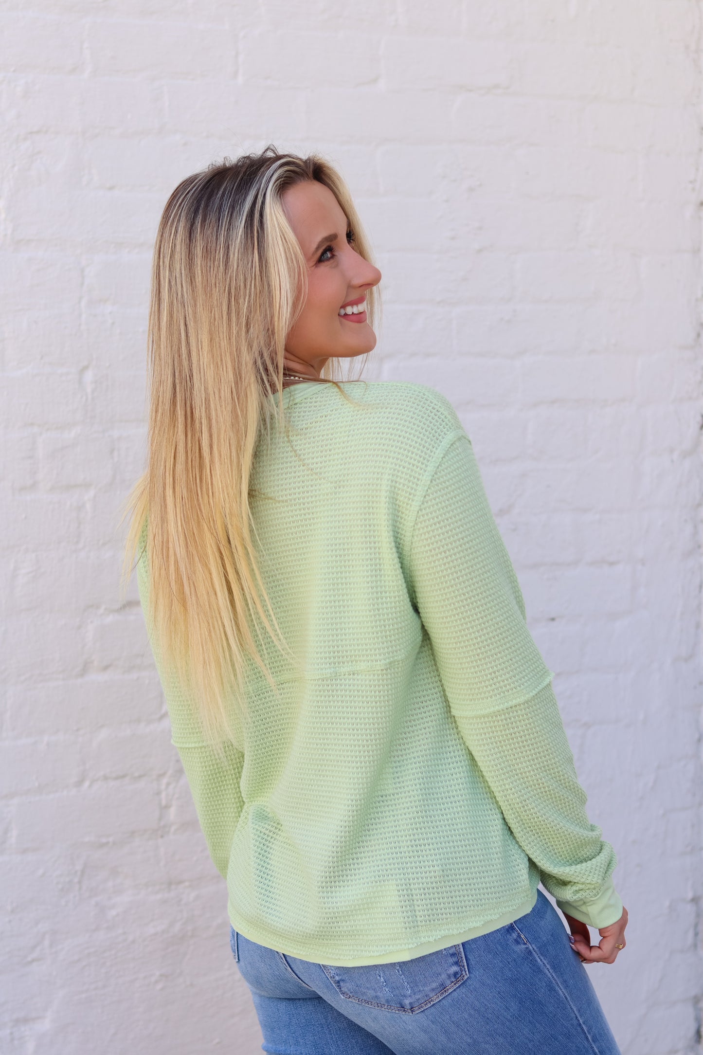 Karsyn Waffle Knit Pullover