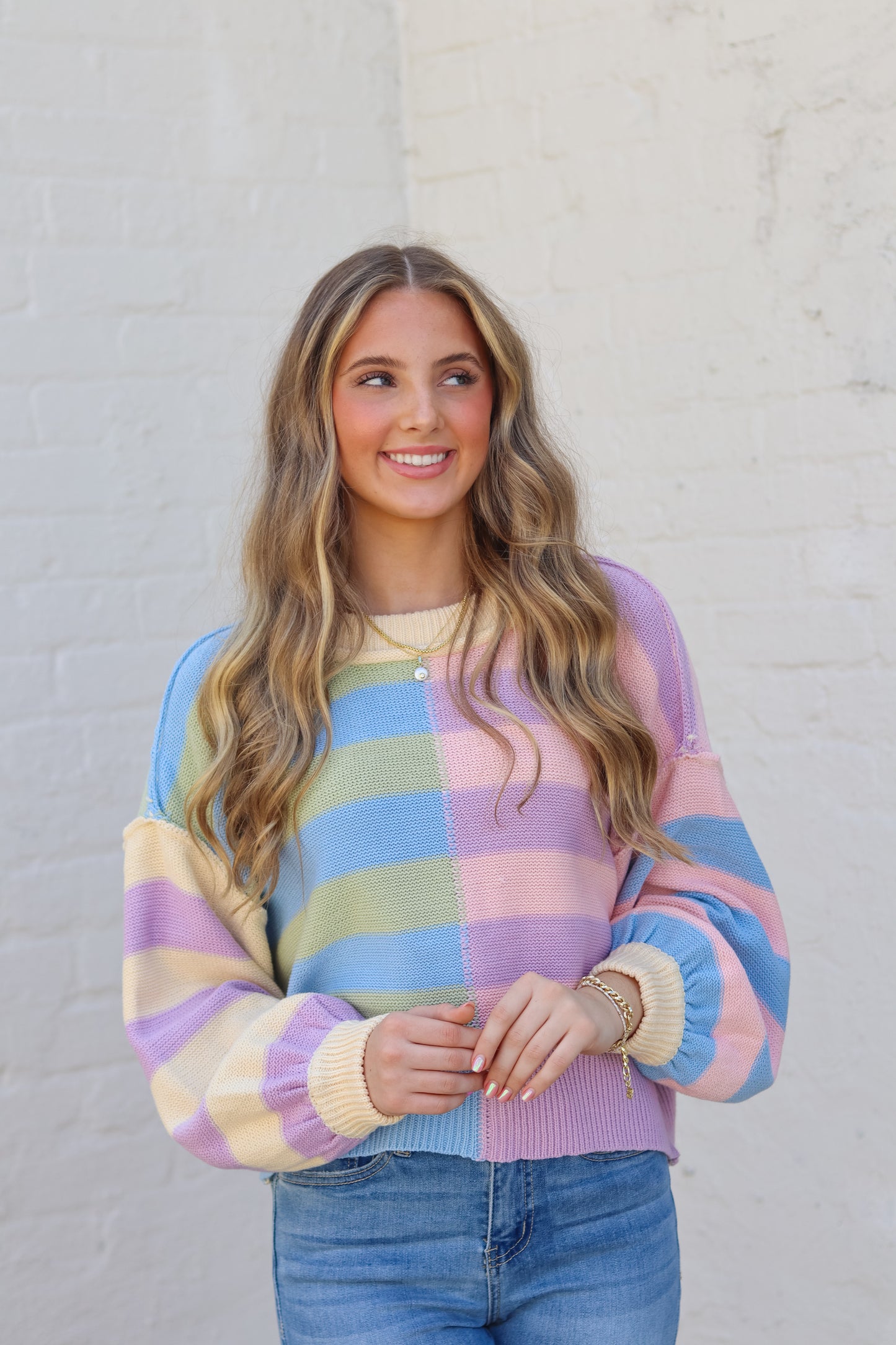 Luna Striped Sweater