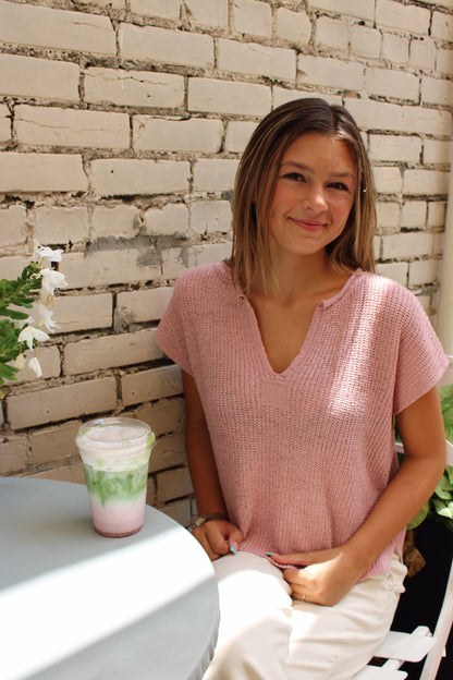 Darling Days Sleeveless Sweater