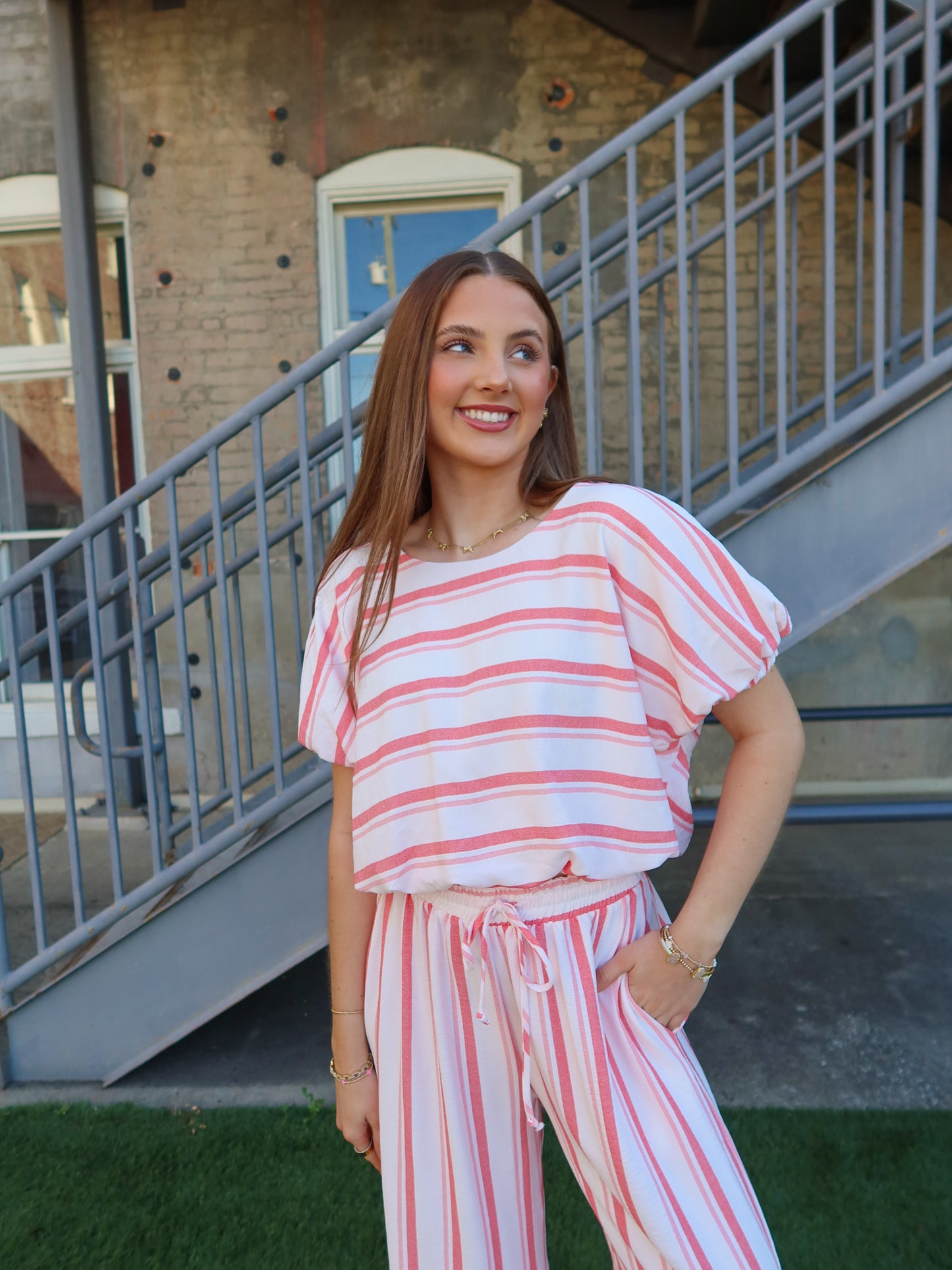 Haven Bubble Hem Top